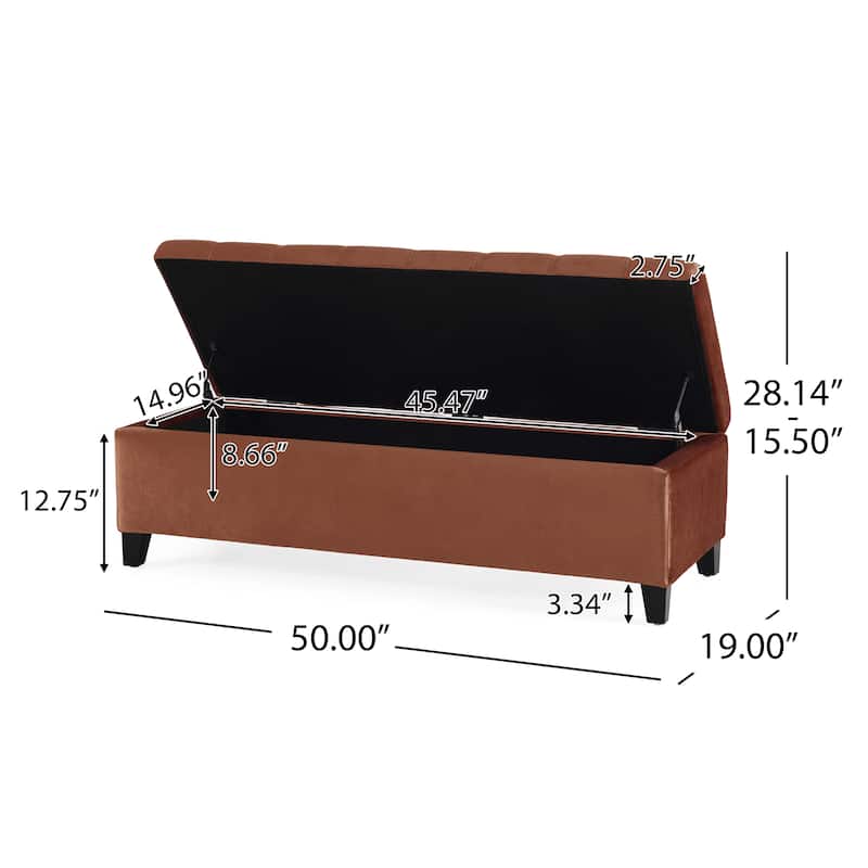 Upholstered Storage Bench