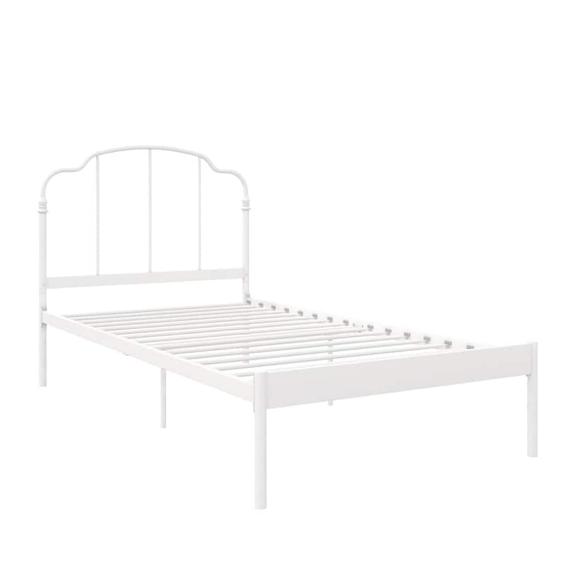 RealRooms Camie Adjustable Height Metal Bed Frame