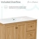 preview thumbnail 9 of 13, Chateau 36" Bathroom Vanity In Natural Oak