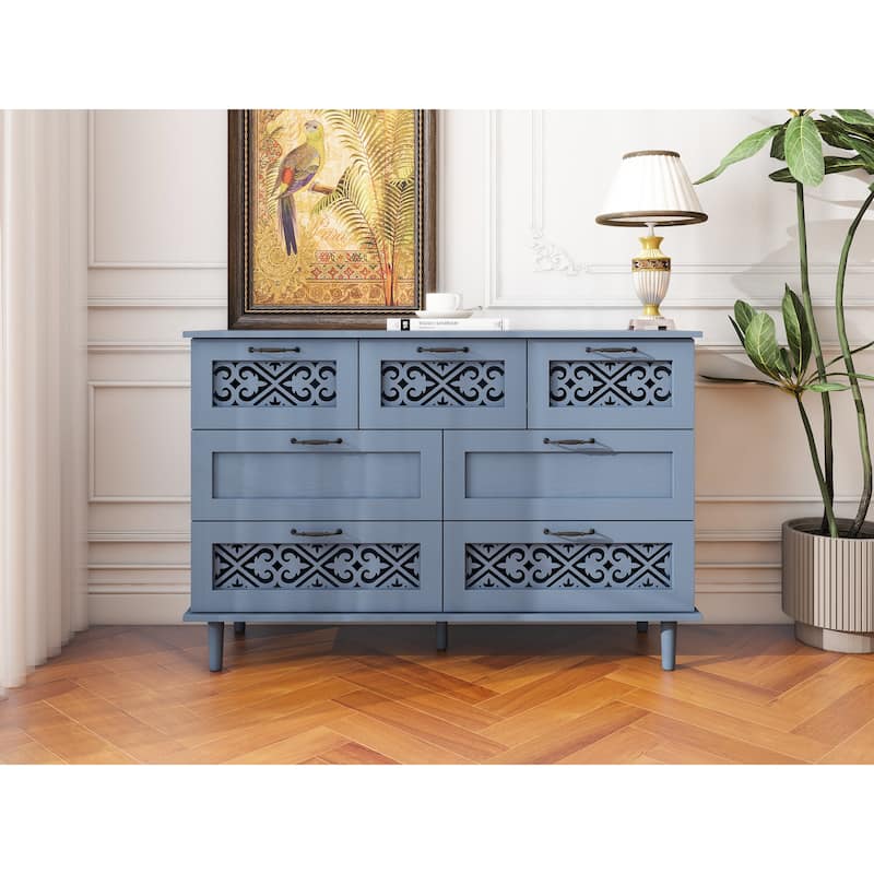 7 Drawer Cabinet American Furniture