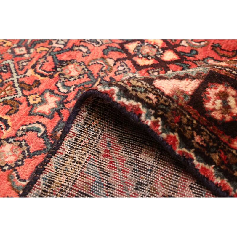 ECARPETGALLERY Hand-knotted Andelz Red Wool Rug - 3'3 x 10'0