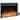 25" Electric Fireplace Insert with Multi-Color Flame, 750/1500W, Black