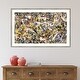preview thumbnail 10 of 17, Convergence by Jackson Pollock Framed Art Print