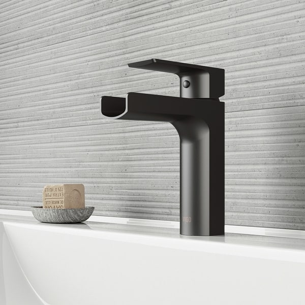 slide 2 of 58, VIGO Ileana Single Hole Bathroom Faucet
