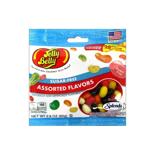 Jelly Belly Jelly Beans 2.8oz Sugar Free Astd