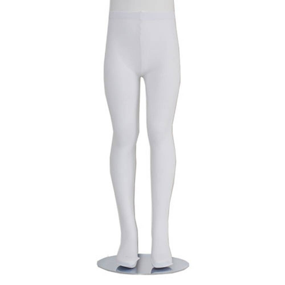 Black Piccolo Heavyweight Opaque Baby Girl Tights 12-24M