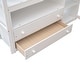 preview thumbnail 29 of 34, Stylish & Simple Full Size Loft Bed with Desk and Shelves, 2 Built-in Drawers, Safety Guaranteed, Multifunctionl Design, Gray