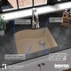 preview thumbnail 11 of 55, Karran Undermount Quartz Single Bowl Kitchen Sink