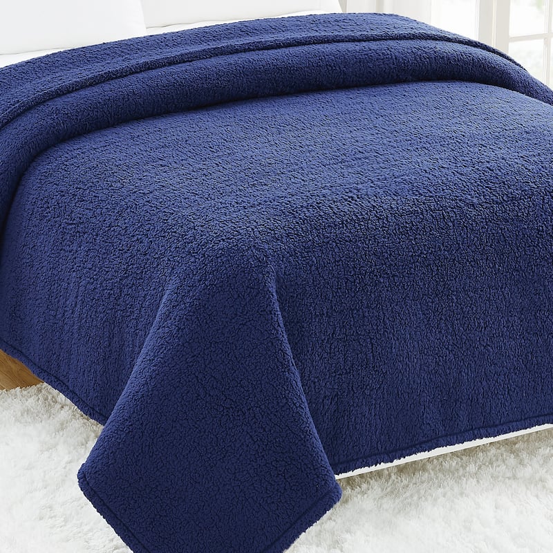 My World Cloud Sherpa Blanket