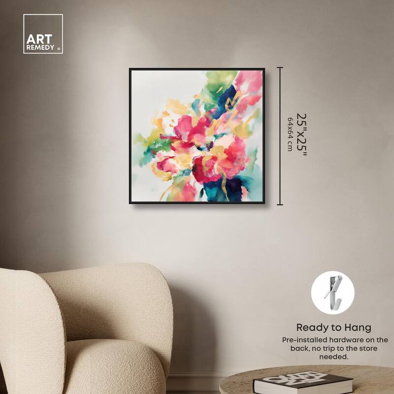 Essence of a Flower I Canvas by Art Remedy