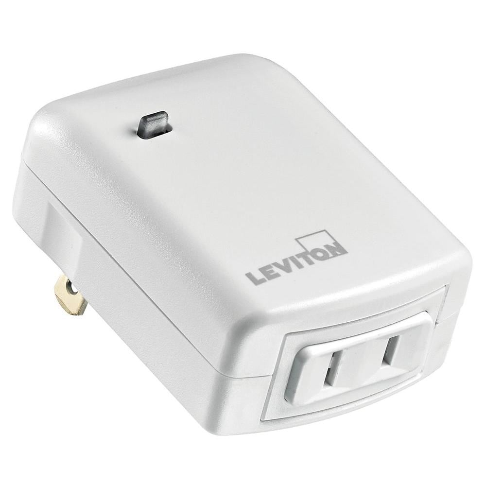 Leviton R51-DZPD3-1RW Decora Smart Plug-in Dimmer with Z-Wave Plus, White Leviton R51-DZPD3-1RW Decora Smart Plug-in Dimmer with Z-Wave Plus, White