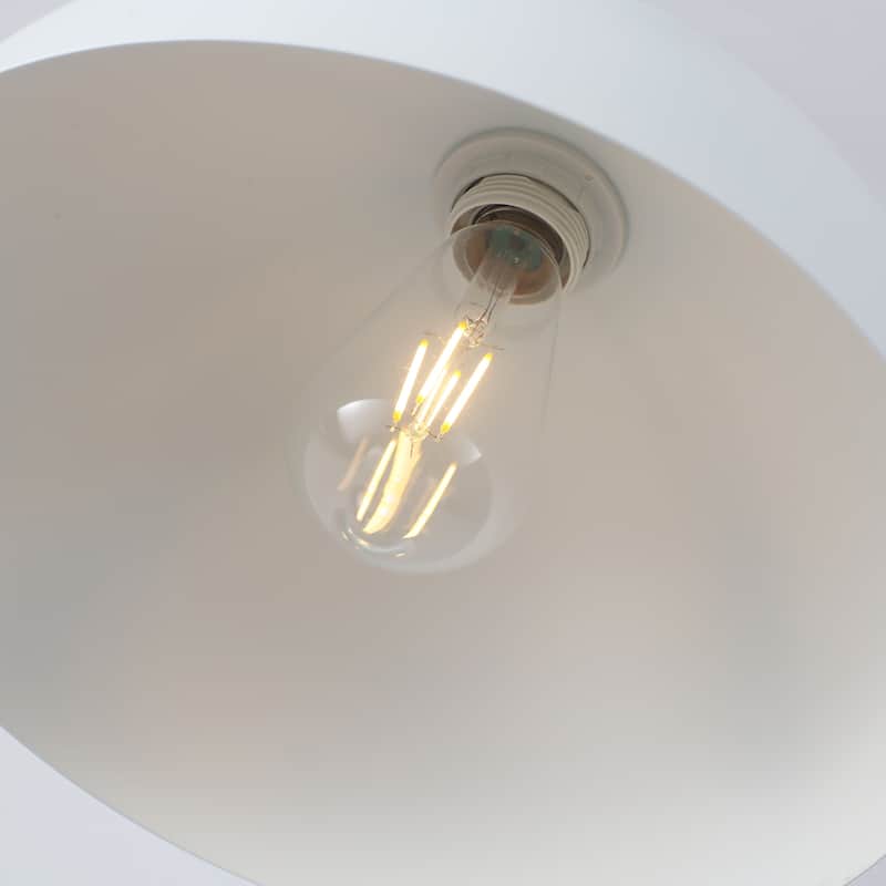 1 - Light 11.8" W Single Dome Pendant for Kitchen Island Dining Room (Set of 3) - W 11.81 in