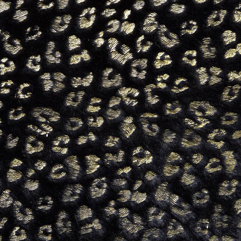 Juicy Couture Metallic Leopard Plush Rugs