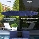 preview thumbnail 23 of 37, Costway 11 PCS Patio Dining Set with 15 ft Double-Sided Patio Umbrella - See Details