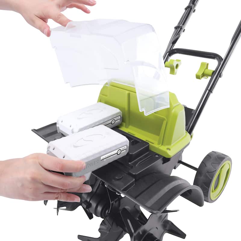 Sun Joe 24V iON Cordless Garden Tiller/Cultivator