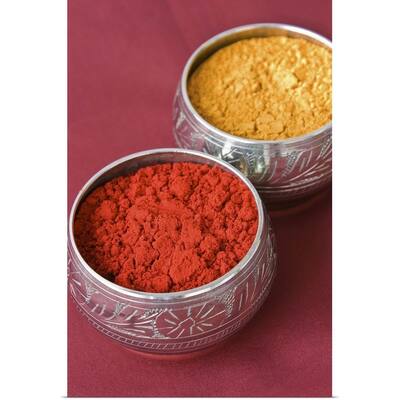 "Indian Haldi Kumkum" Poster Print - Multi