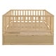 preview thumbnail 23 of 34, Full Daybed with Guardrails & Drawers - Space-Saving Design