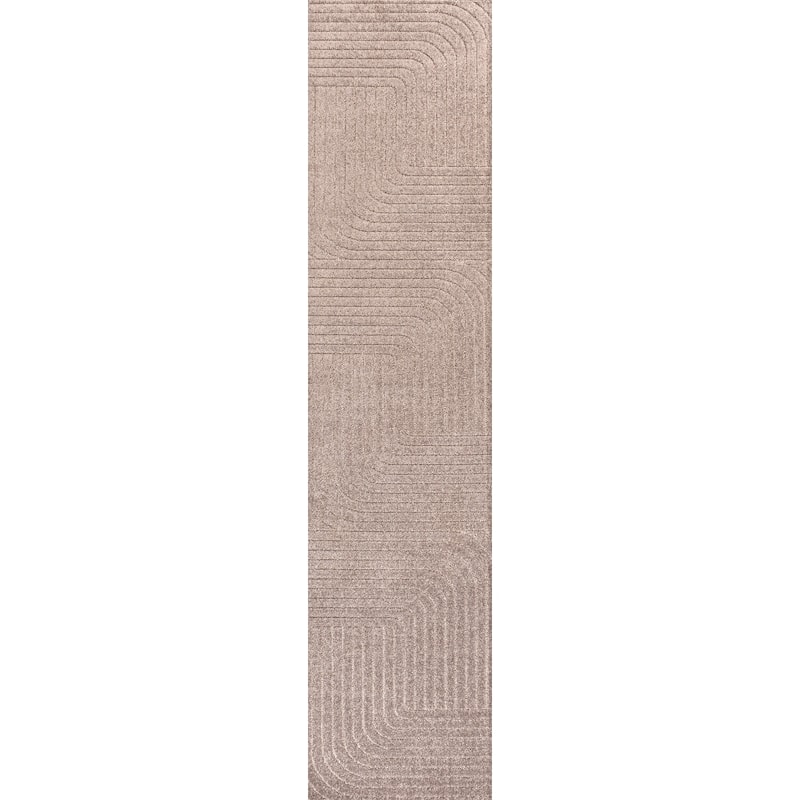 JONATHAN Y Aarhus Minimalist Angle Geometric Ivory/Cream Area Rug - 2 X 8 - Light Taupe