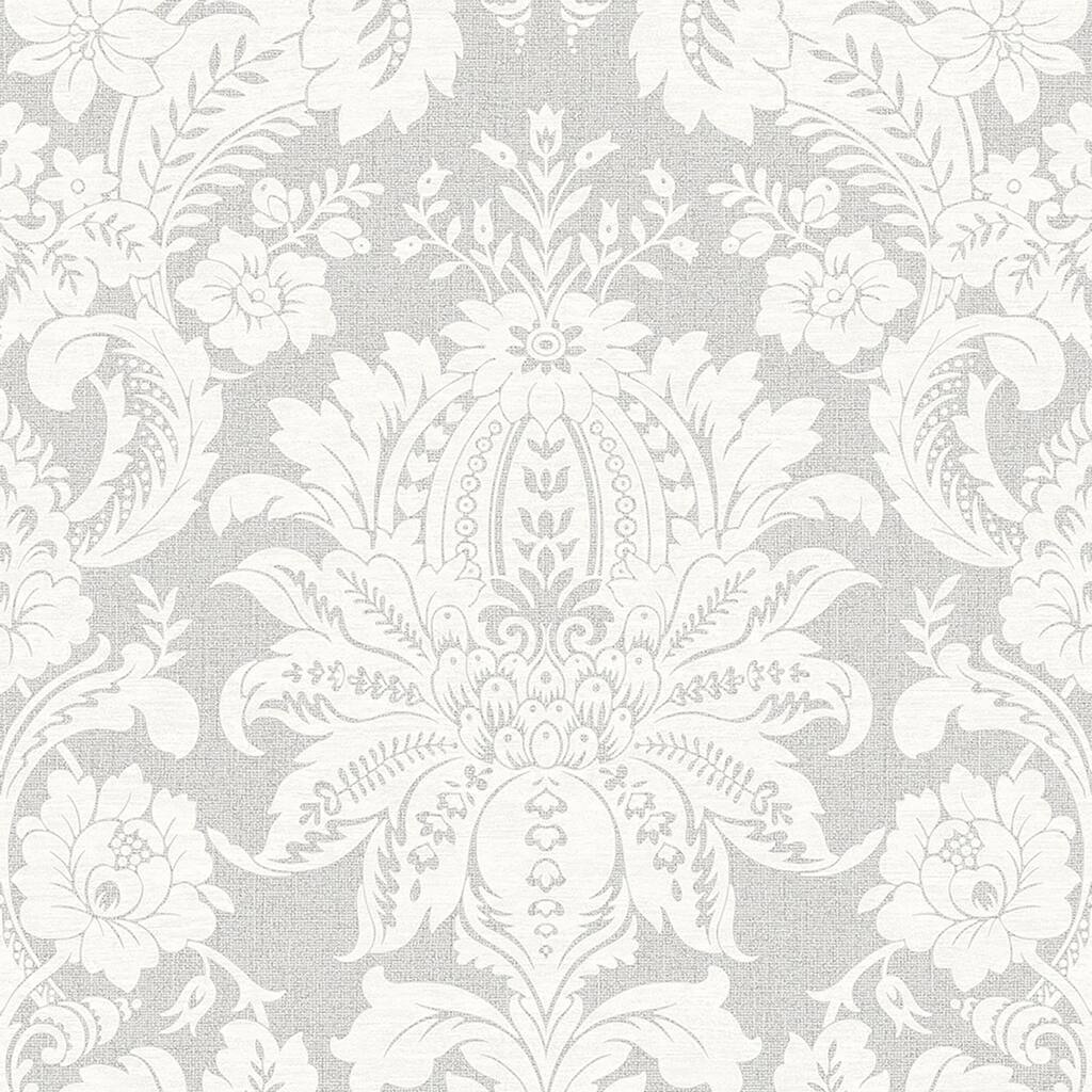 Transform Damask Neutral Peel and Stick Wallpaper