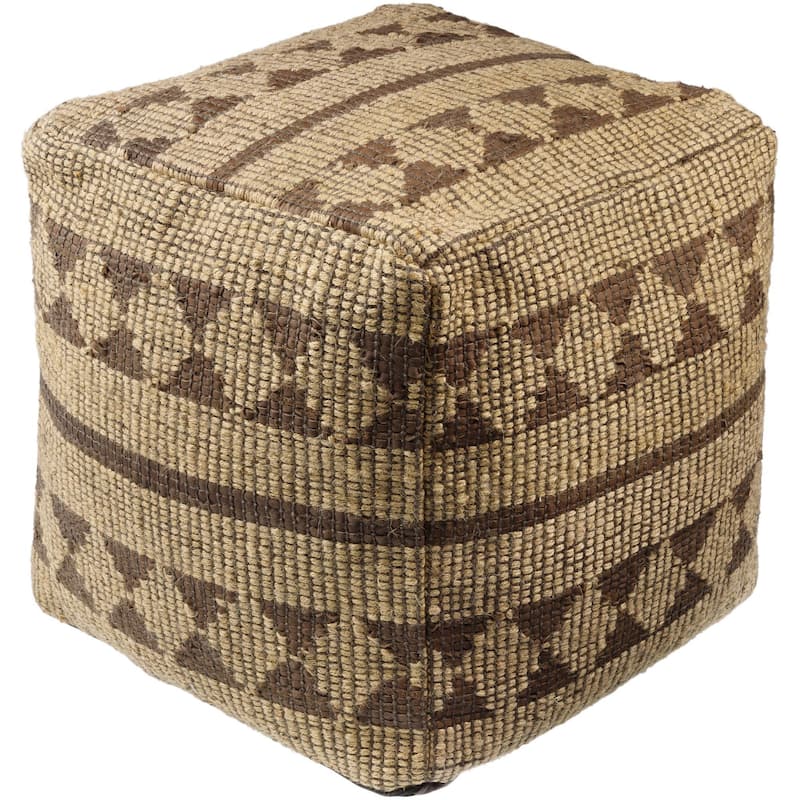 Artistic Weavers Casterton Natural Fiber Pouf Ottoman