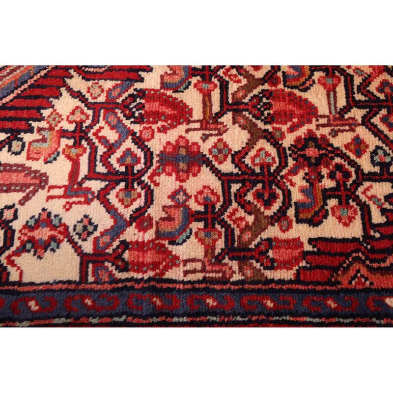 ECARPETGALLERY Hand-knotted Konya Anatolian Cream Wool Rug - 3'1 x 10'10