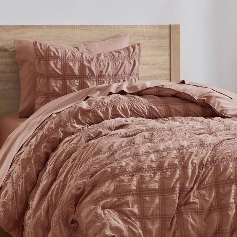 Empyrean Modern Comforter Seer Sucker