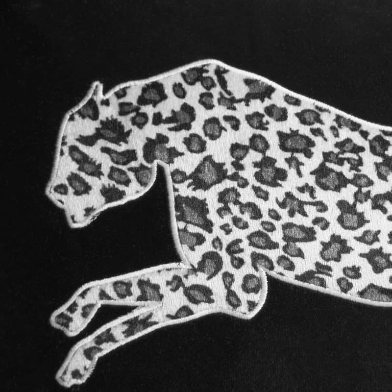 Juicy Couture Velvet Cheetah Pillow 14" x 24"