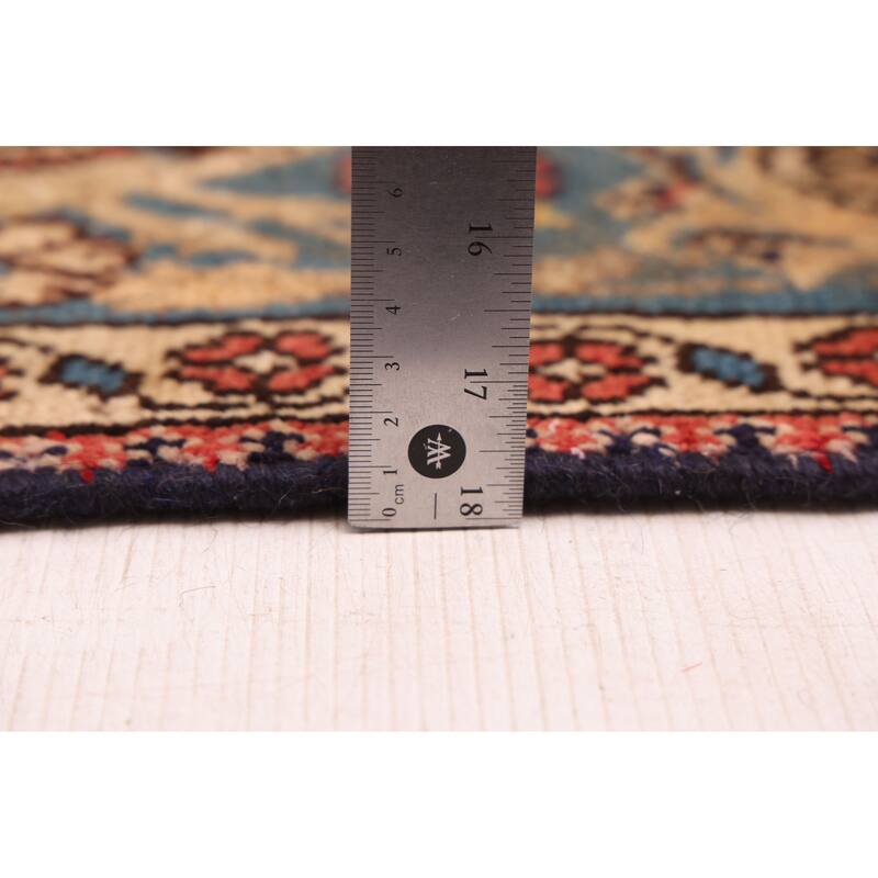 ECARPETGALLERY Hand-knotted Kayseri Vintage Red Wool Rug - 6'7 x 9'5