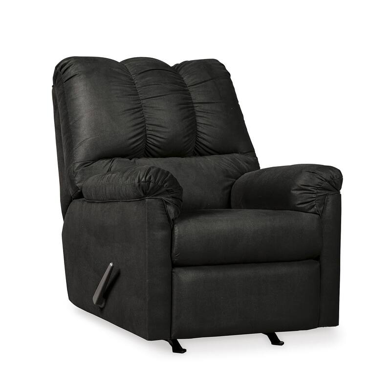 Signature Design by Ashley Darcy Contemporary Black Rocker Recliner