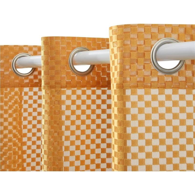 Urban Lifestyle Gold Colorblock Window Panel