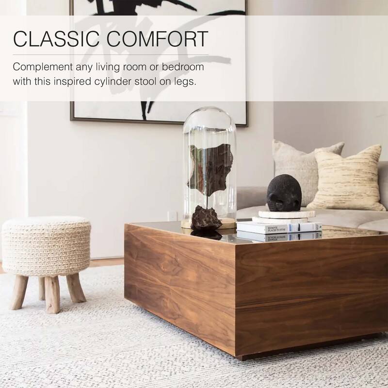 Montana Solid Cream Stool