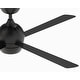 preview thumbnail 3 of 9, Fanimation Kwad 52 inch Indoor Ceiling Fan with LED Light Kit and Remote - Black