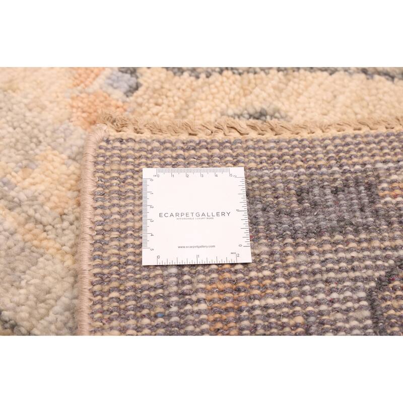 ECARPETGALLERY Hand-knotted Jules Serapi Khaki Wool Rug - 9'0 x 12'2