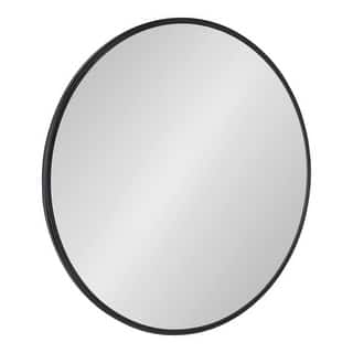 Kate and Laurel Caskill Round Framed Wall Mirror