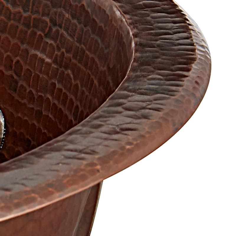 Schrodinger 19" Dual Flex Bathroom Sink in Copper