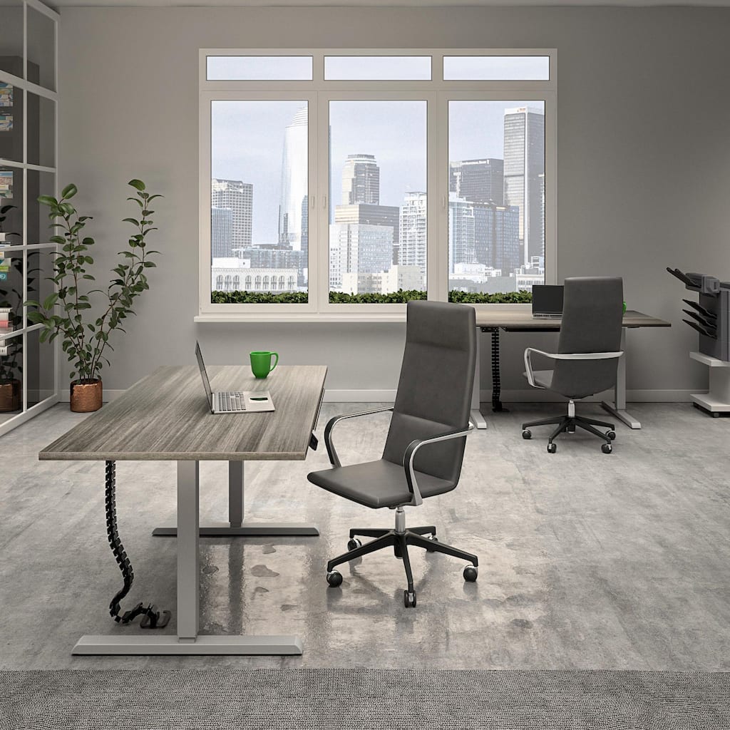 Bridgeport E-Lift Adjustable Height Pro-Desk