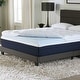 preview thumbnail 4 of 4, Comfort Tech 3" Foam and Fiber Mattress Topper Featuring Serene Foam