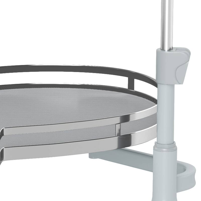 33" Irregular 2 Shelf Lazy Susan Set