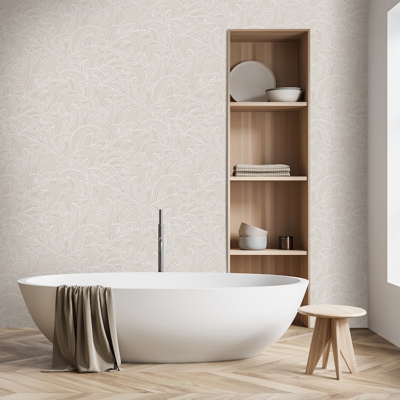 Veer Decor Big Wave Wallpaper