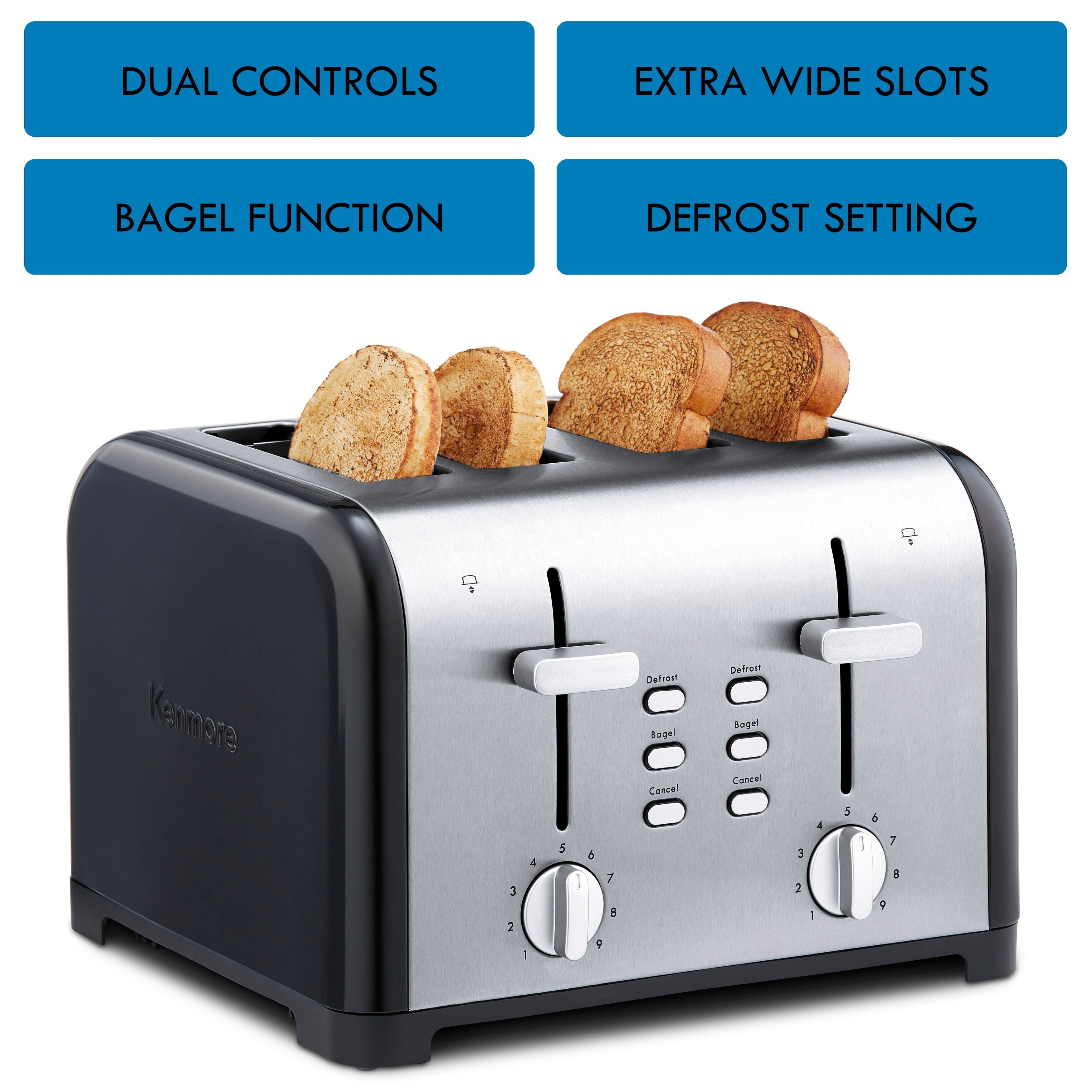 Kenmore 4 slice toaster outlet