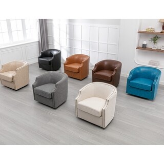 Modern Swivel Chair For Living room - Bed Bath & Beyond - 37311081