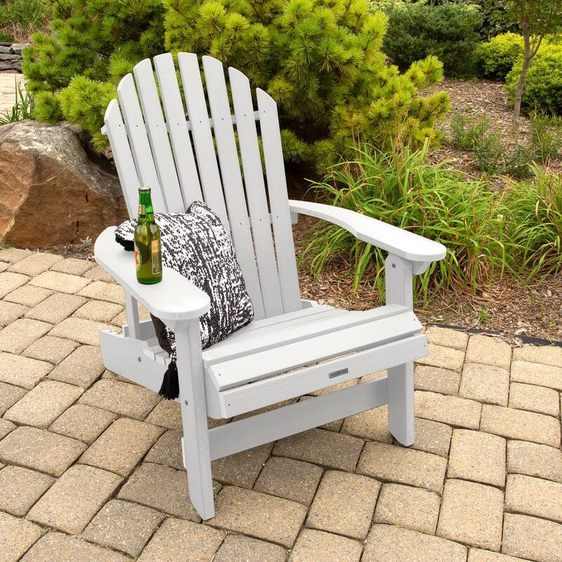 HIGHWOOD King-Size Folding and Reclining Adirondack Chair