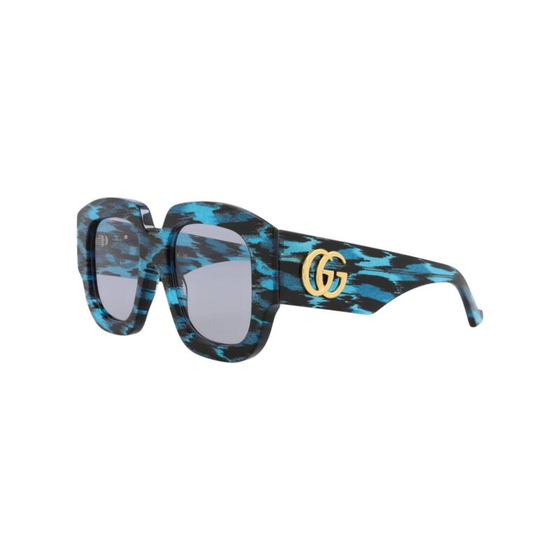 Gucci Square-Frame Recycled Acetate Sunglasses