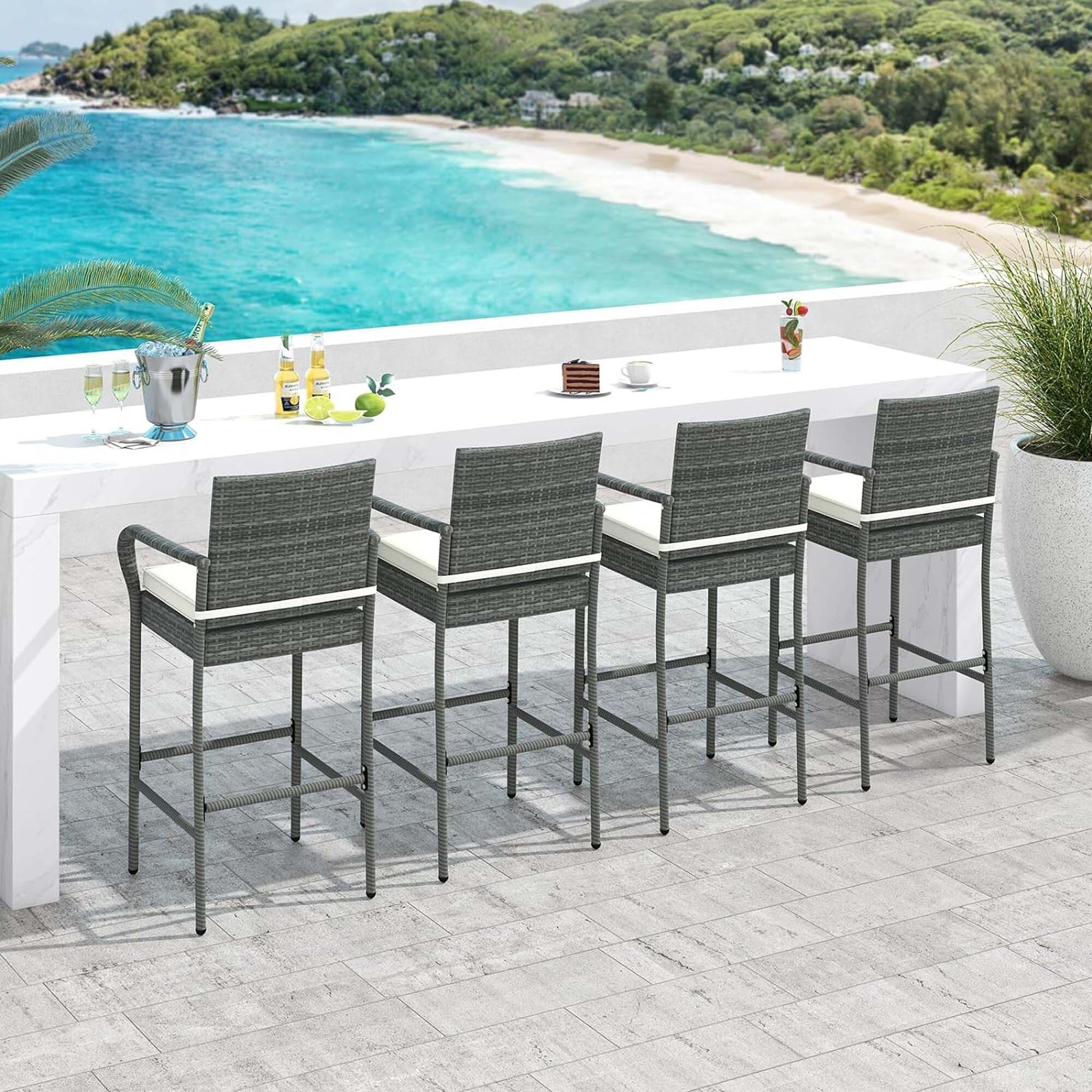 Bar chair cushions clearance