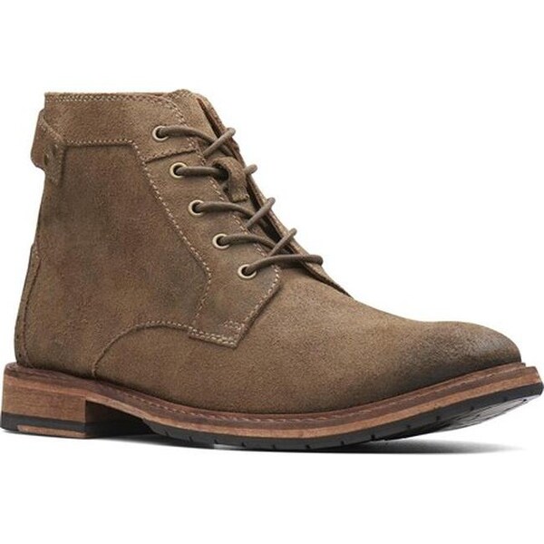 Clarkdale bud khaki suede clearance