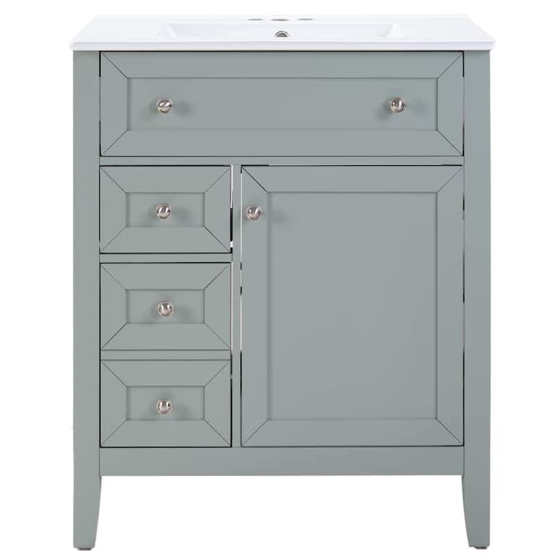 Bathroom Vanity with Ceramic Undermount Sink