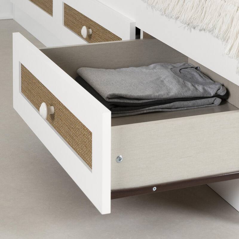 South Shore Bloom Mates Bed with 3 Drawers