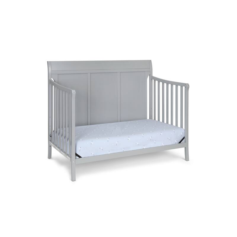 Shailee 4-in-1 Convertible Crib Gray - Grey