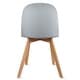 preview thumbnail 73 of 71, Set of 4 Plastic Dining Side Chair Wood For Event Kitchen Office Event Garden Patio Cafe Indoor Outdoor