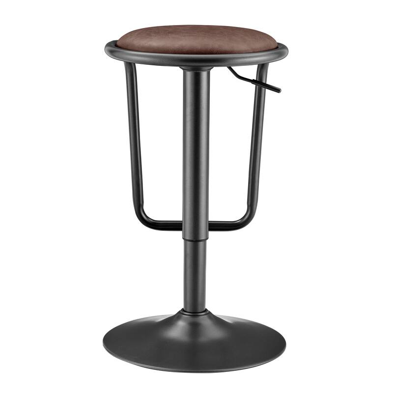 NPD Furniture Elijah PU Gaslift Bar Stool (Set of 2)